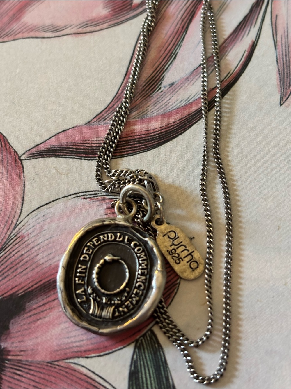 Pyrrha Talisman Knowledge - Sterling Silver - Perfect Condition